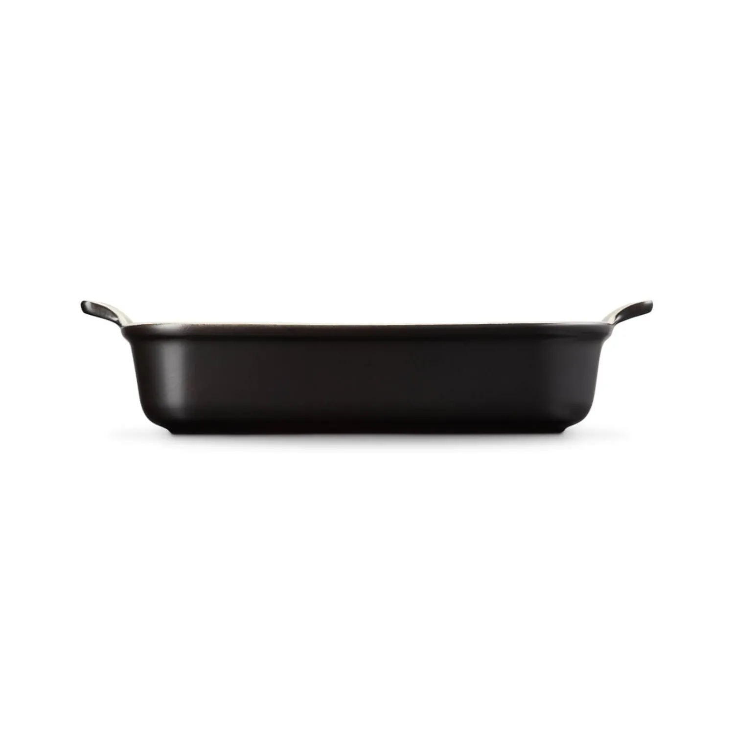 Le Creuset Stoneware Heritage 32cm Rectangular Dish - Matte Black