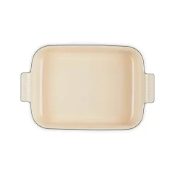 Le Creuset Stoneware Heritage 32cm Rectangular Dish - Matte Black