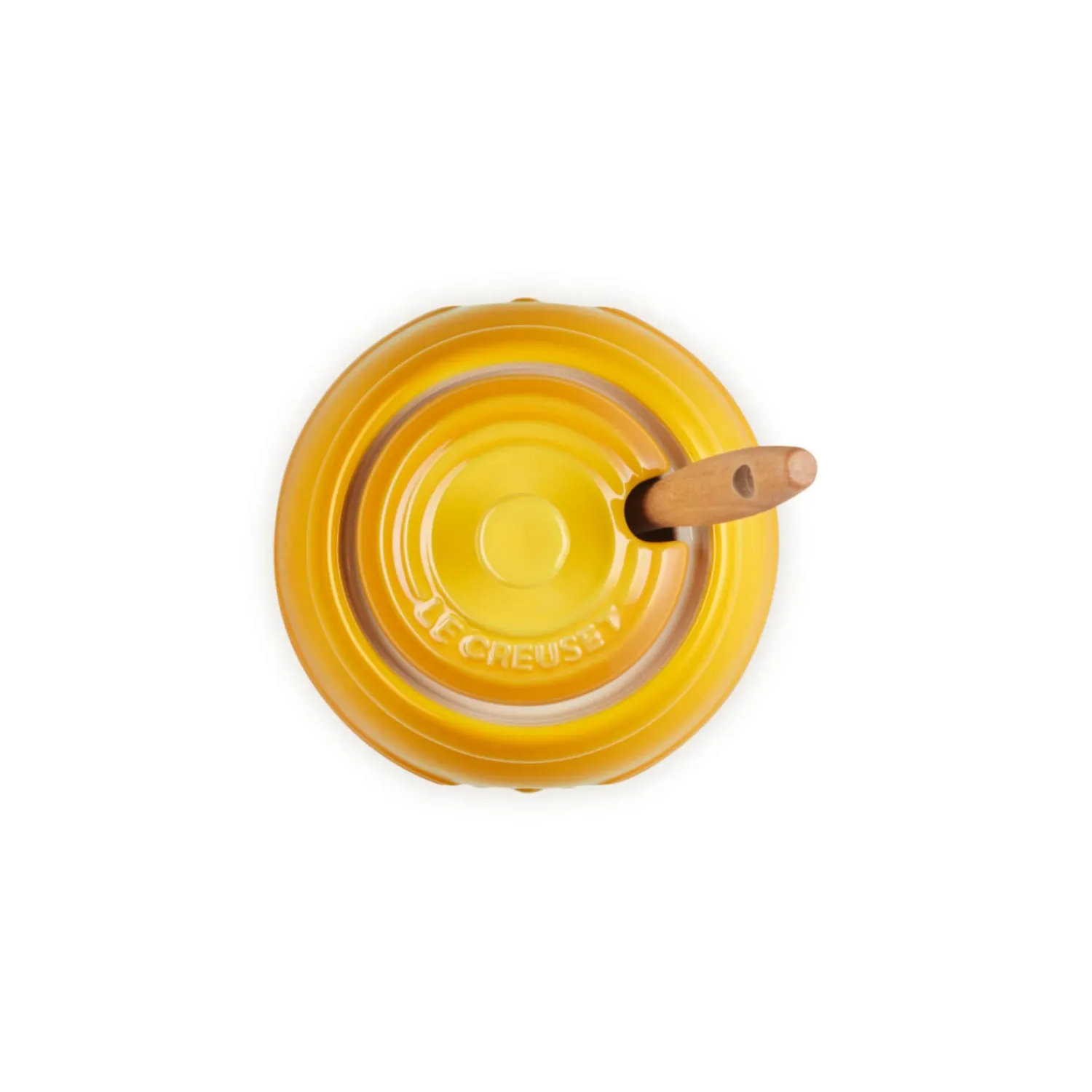 Le Creuset Stoneware Honey Pot & Dipper - Nectar