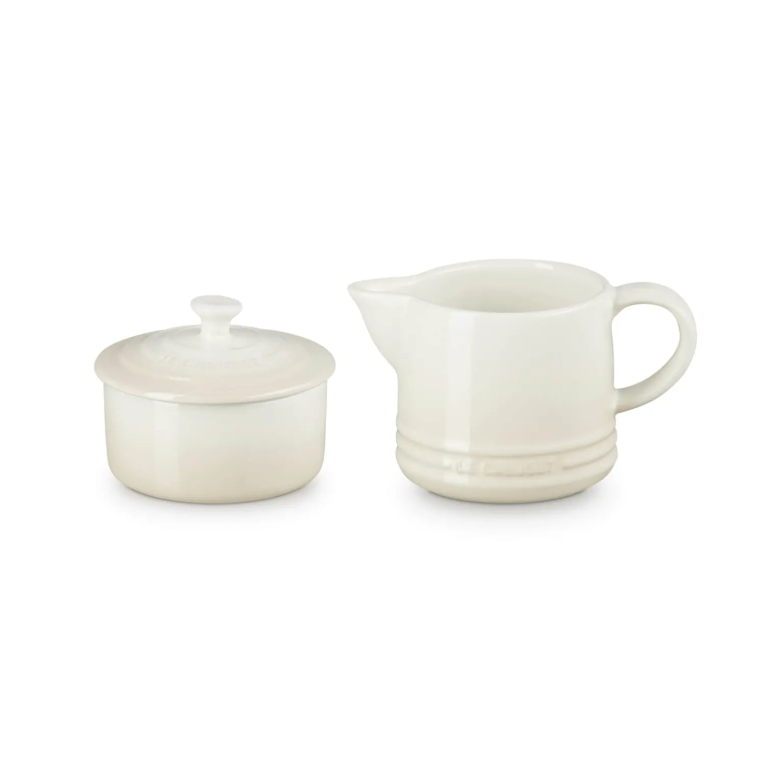 Le Creuset Stoneware Milk & Sugar Set - Meringue