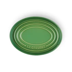Le Creuset Stoneware Oval Spoon Rest - Bamboo