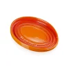 Le Creuset Stoneware Oval Spoon Rest - Volcanic