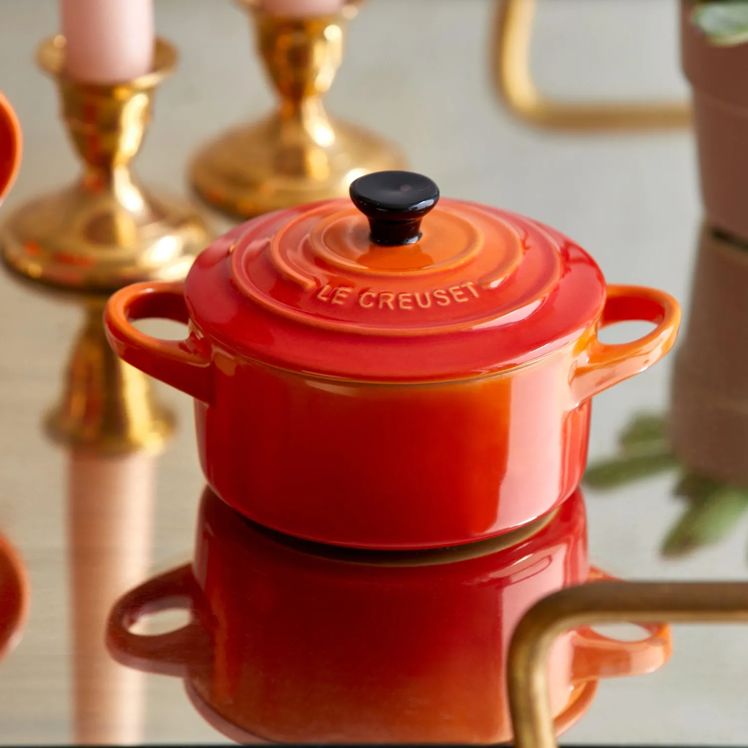 Le Creuset Stoneware Petite Round Casserole - Volcanic