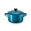 Le Creuset Stoneware Petite Round Casserole - Deep Teal