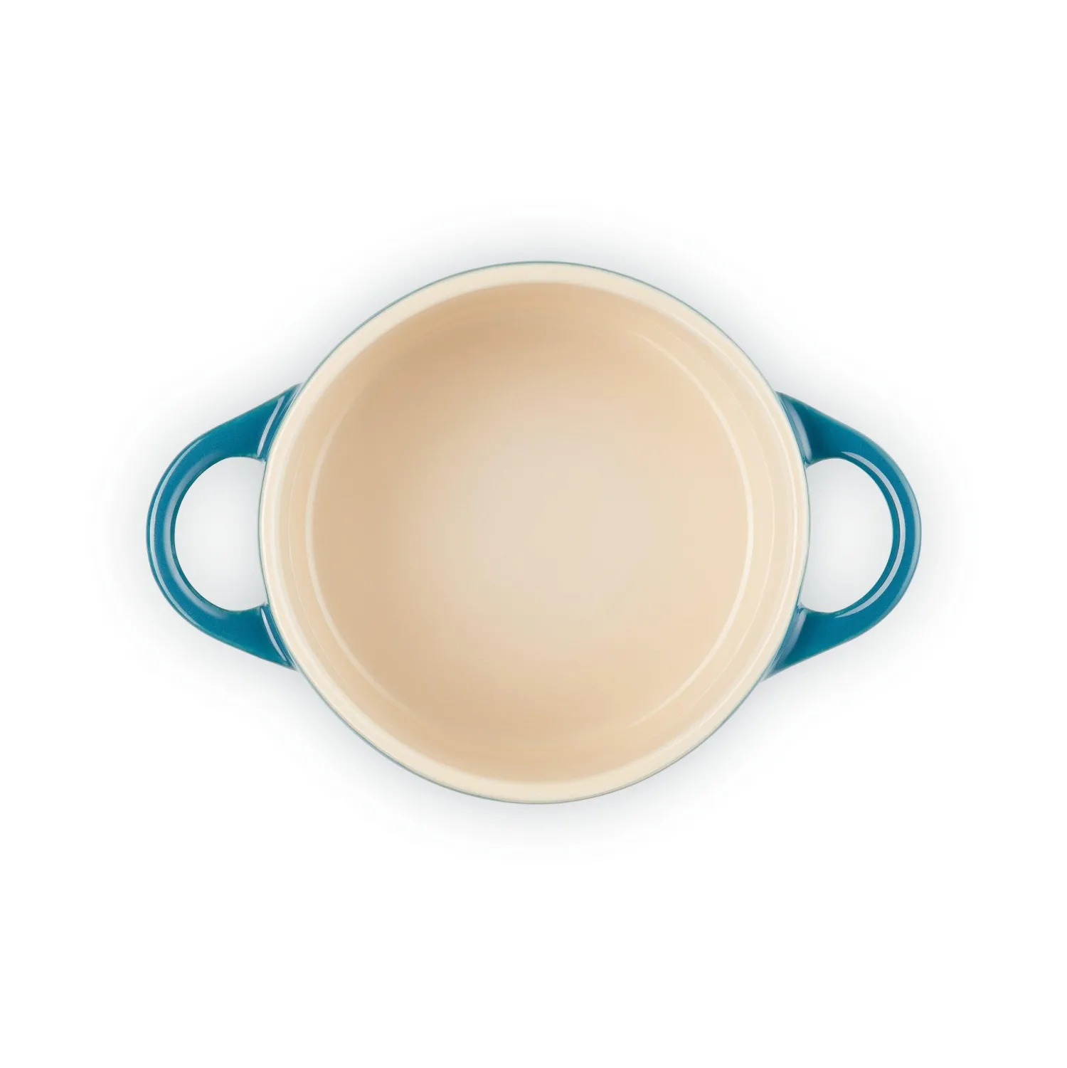 Le Creuset Stoneware Petite Round Casserole - Deep Teal