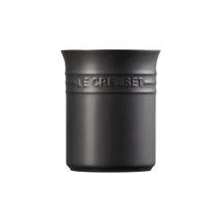 Le Creuset Stoneware Small Utensil Jar - Satin Black