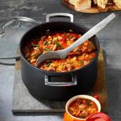 Le Creuset Toughened Non-Stick Deep Casserole - 24cm