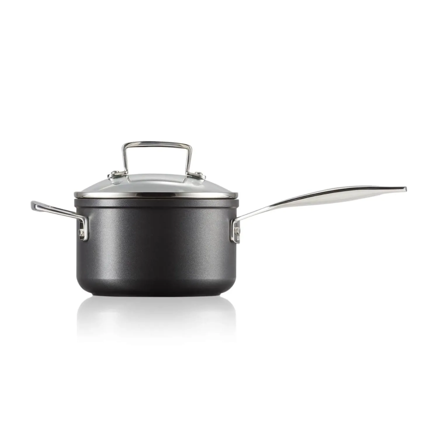 Le Creuset Toughened Non-Stick Saucepan With Glass Lid - 16cm