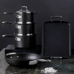 Le Creuset Toughened Non-Stick Saucepan With Glass Lid - 16cm