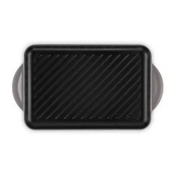 Le Creuset Traditional Cast Iron 32cm Rectangular Grill - Flint