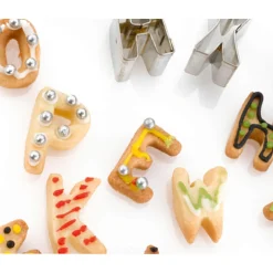Let's Make Let's Make 26 Alphabet Cookie Cutters With Storage Tin