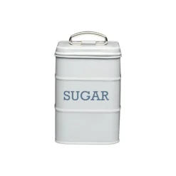 Living Nostalgia Sugar Tin - Grey