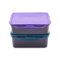 Lock 'N' Lock LocknLock Eco Rectangle Food Container Set - 2 Piece