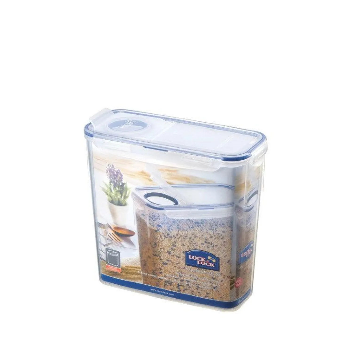 Lock 'N' Lock LocknLock Rectangular Flip Top Food Container - 3.4 Litre