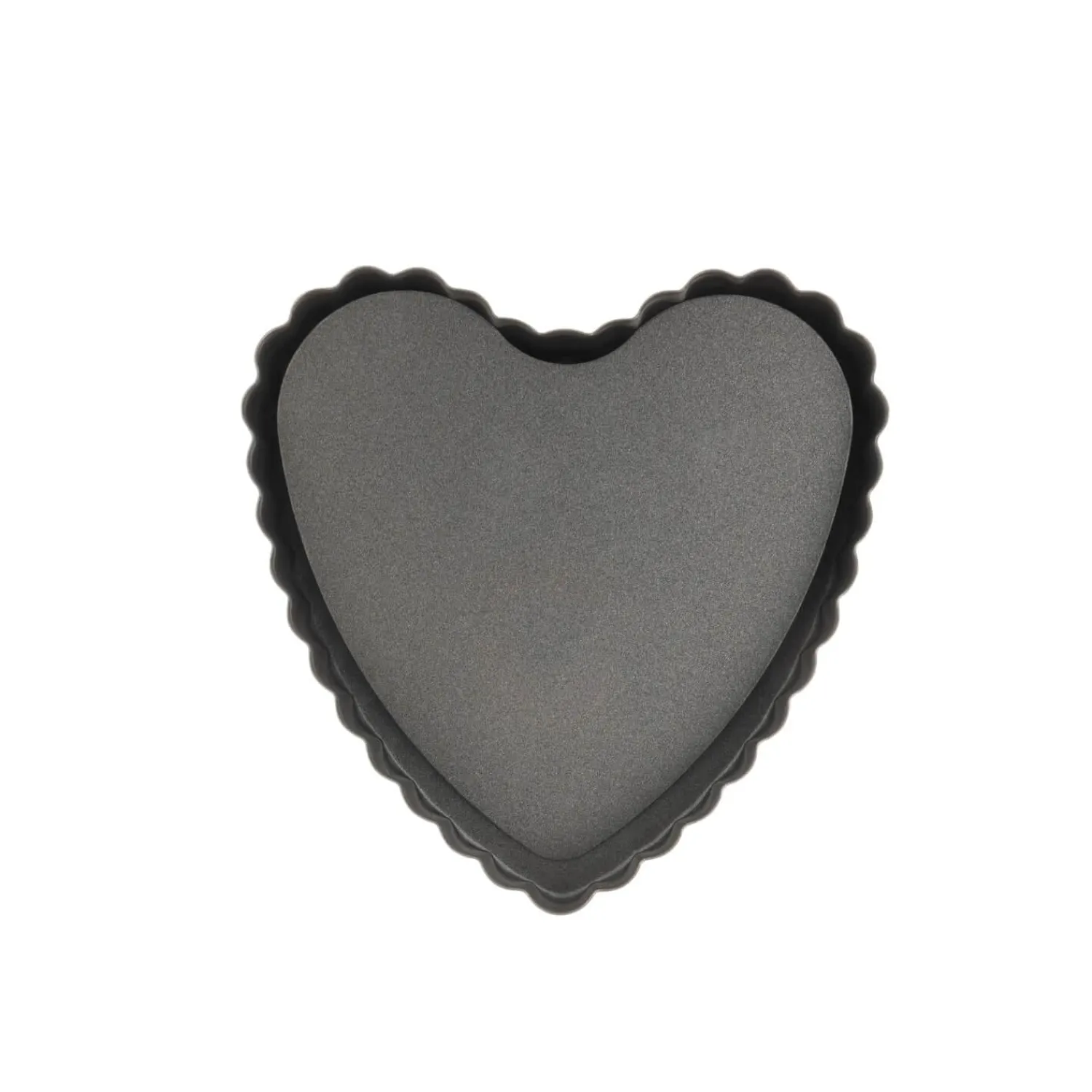 Luxe Kitchen Luxe Bakeware Non-Stick Mini Loose Base Tart Pan - Heart
