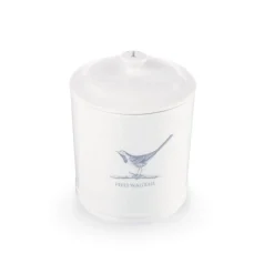 Mary Berry English Garden Tea Canister - Pied Wagtail