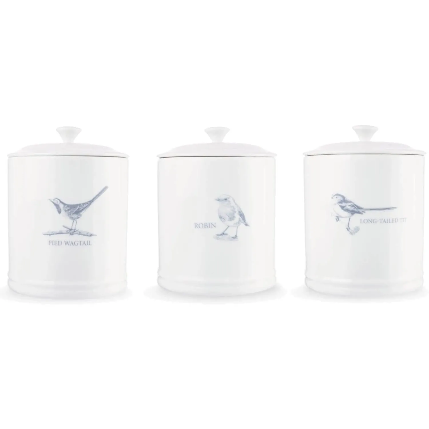 Mary Berry English Garden 3 Piece Canister Set - Birds