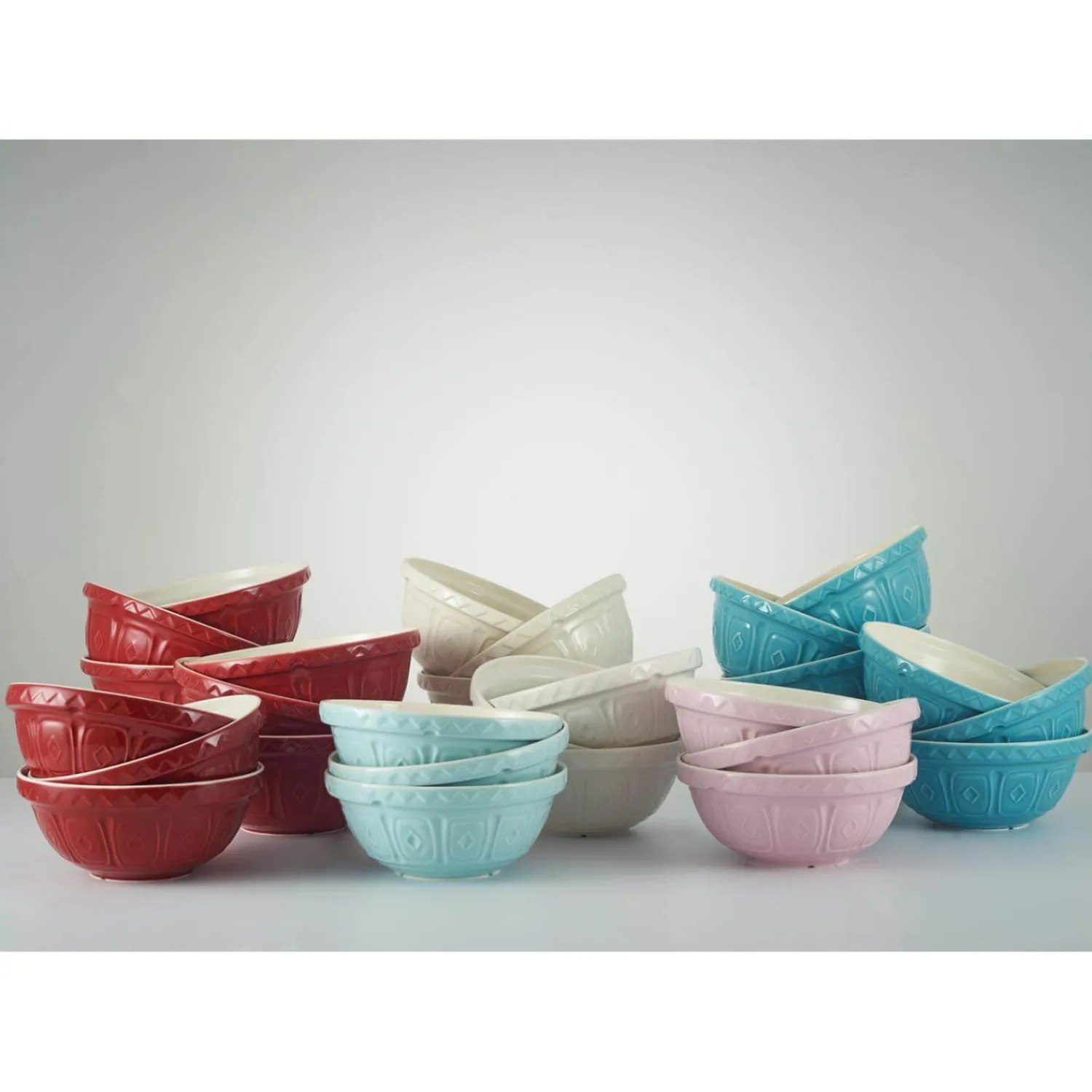 Mason Cash Colour Mix 29cm Stoneware Mixing Bowl - Cream