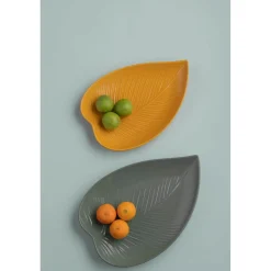 Mason Cash In The Forest Large Leaf Platter