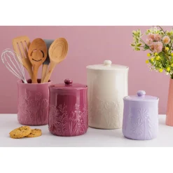 Mason Cash In The Meadow Stoneware Storage Jar - 13cm x 18cm