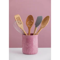 Mason Cash In The Meadow Stoneware Utensil Jar - 12.5cm x 15cm