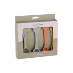 Mason Cash Stoneware Home To Roost Measuring Spoons - Set Of 4