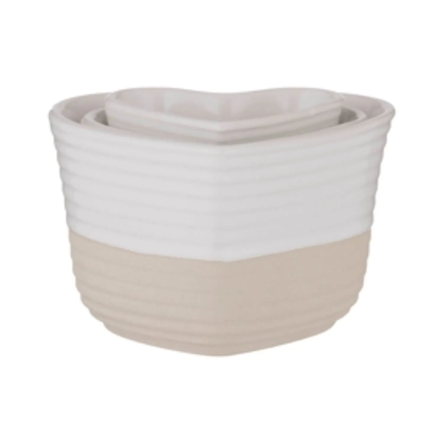 Mason Cash Stoneware Rusic Charm Measuring Cups - Set Of 3