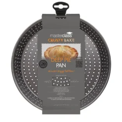 MasterClass Crusty Bake Non-Stick Deep Pie Pan - 23cm