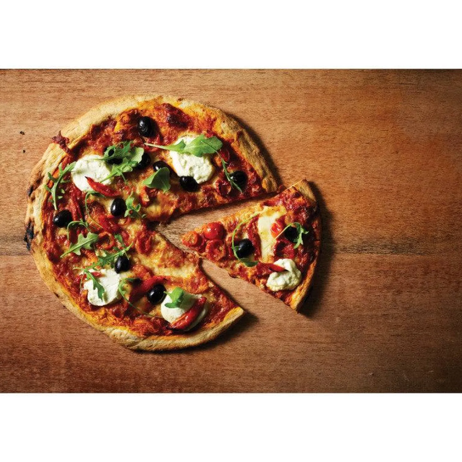 MasterClass Crusty Bake Round Non-Stick Pizza Tray - 32cm