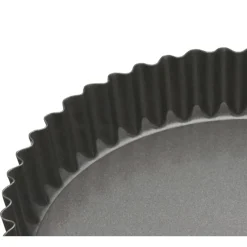 MasterClass Loose Base Fluted Quiche Tin - 25cm