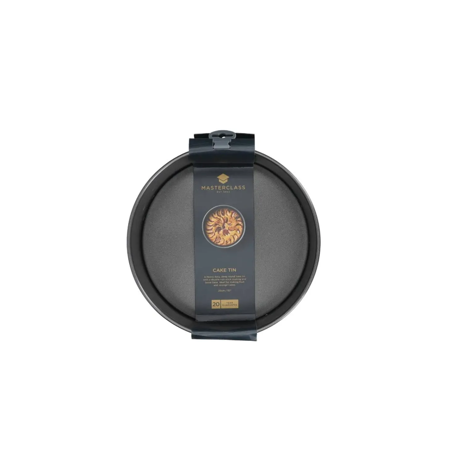 MasterClass Loose Base Round Cake Tin - 25cm