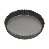 MasterClass Loose Base Round Fluted Quiche Tin - 23cm