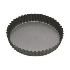 MasterClass Loose Base Round Fluted Quiche Tin - 23cm