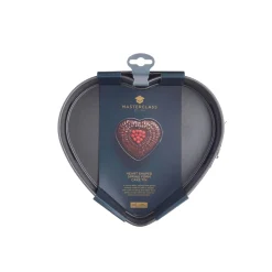 MasterClass Loose Base Springform Heart Cake Tin - 22cm