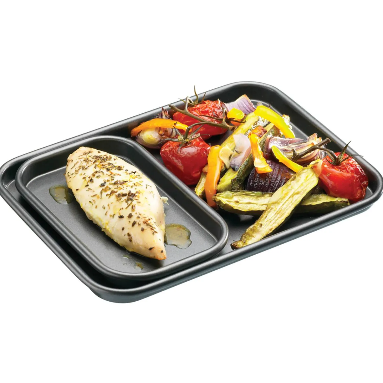 MasterClass Non-Stick Rectangle Baking Tray - 16.5cm