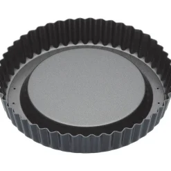 MasterClass Non-Stick Round Fluted Flan Tin - 20cm
