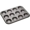 MasterClass Non-Stick Shallow Tin - 12 Hole