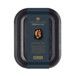 MasterClass Professional Vitreous Enamel Roasting Tray - 27cm