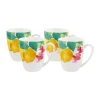 Maxwell u0026 Williams Maxwell & Williams Capri Set of 4 Porcelain Coupe Mugs - 420ml