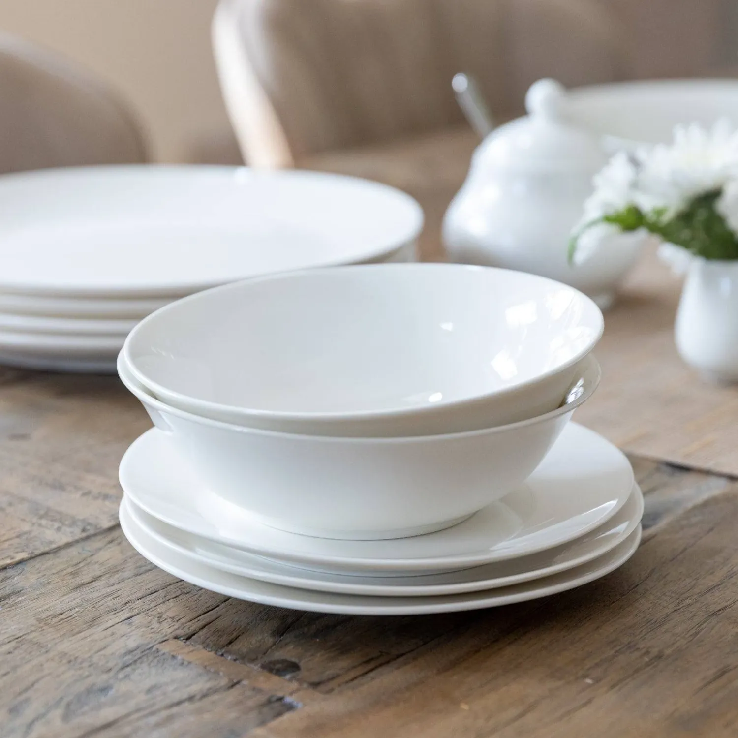 Maxwell u0026 Williams Maxwell & Williams Cashmere Bone China Rim Dinner Plate - 27.5cm