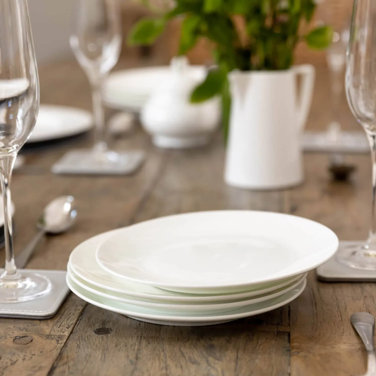 Maxwell u0026 Williams Maxwell & Williams Cashmere White Coupe Dinner Plate - 27cm
