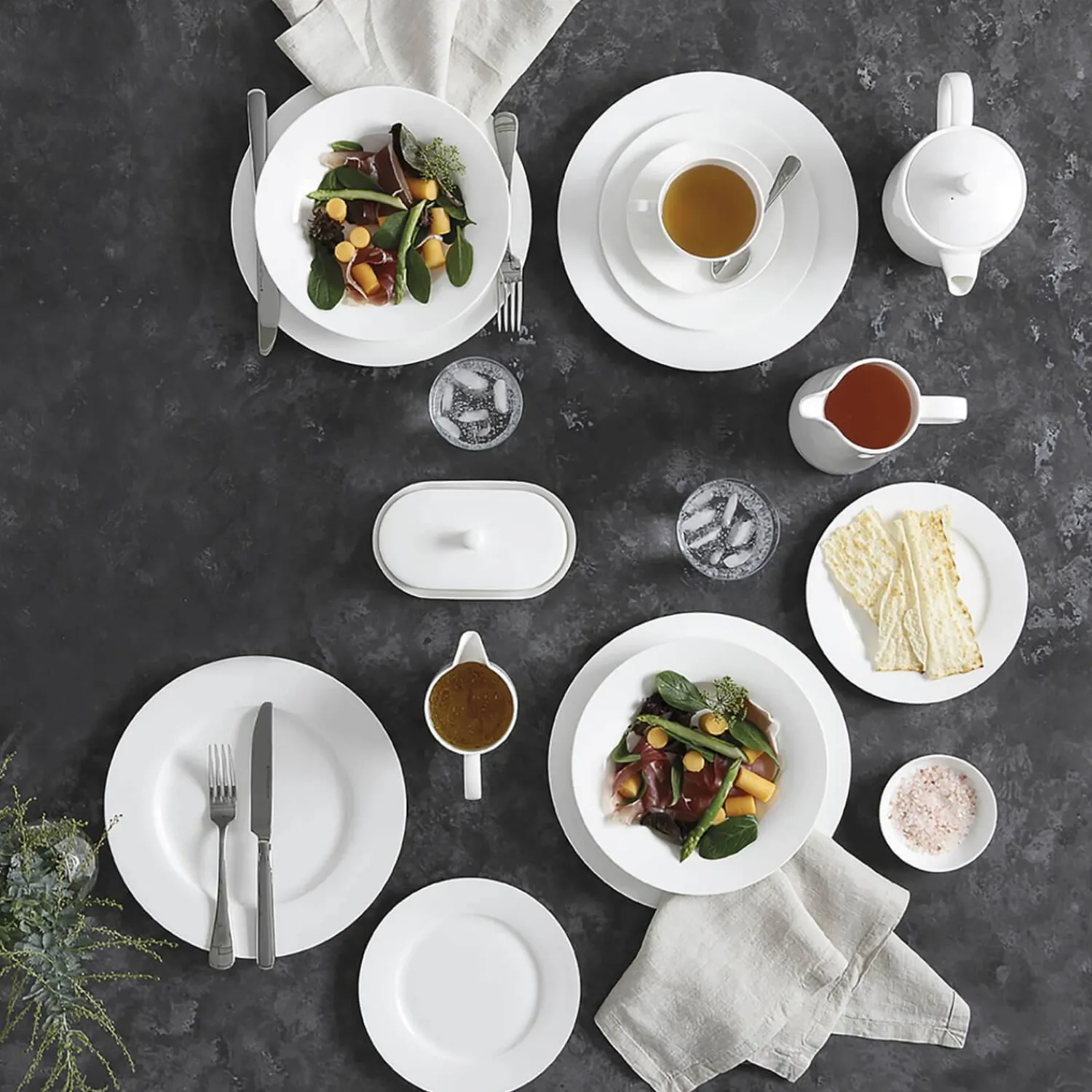 Maxwell u0026 Williams Maxwell & Williams Cashmere White Coupe Side Plate - 19cm
