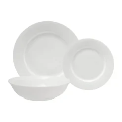 Maxwell u0026 Williams Maxwell & Williams White Basics European Rim Dinner Set - 12 Piece