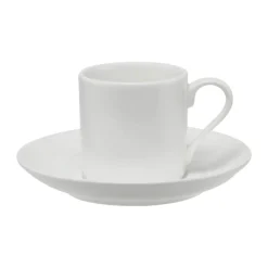 Maxwell u0026 Williams Maxwell & Williams White Basics Straight Demi Cup & Saucer - 100ml
