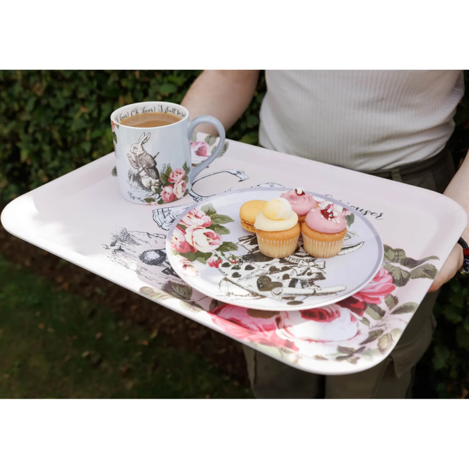 Alice in Wonderland Mikasa V&A Large Melamine Tray