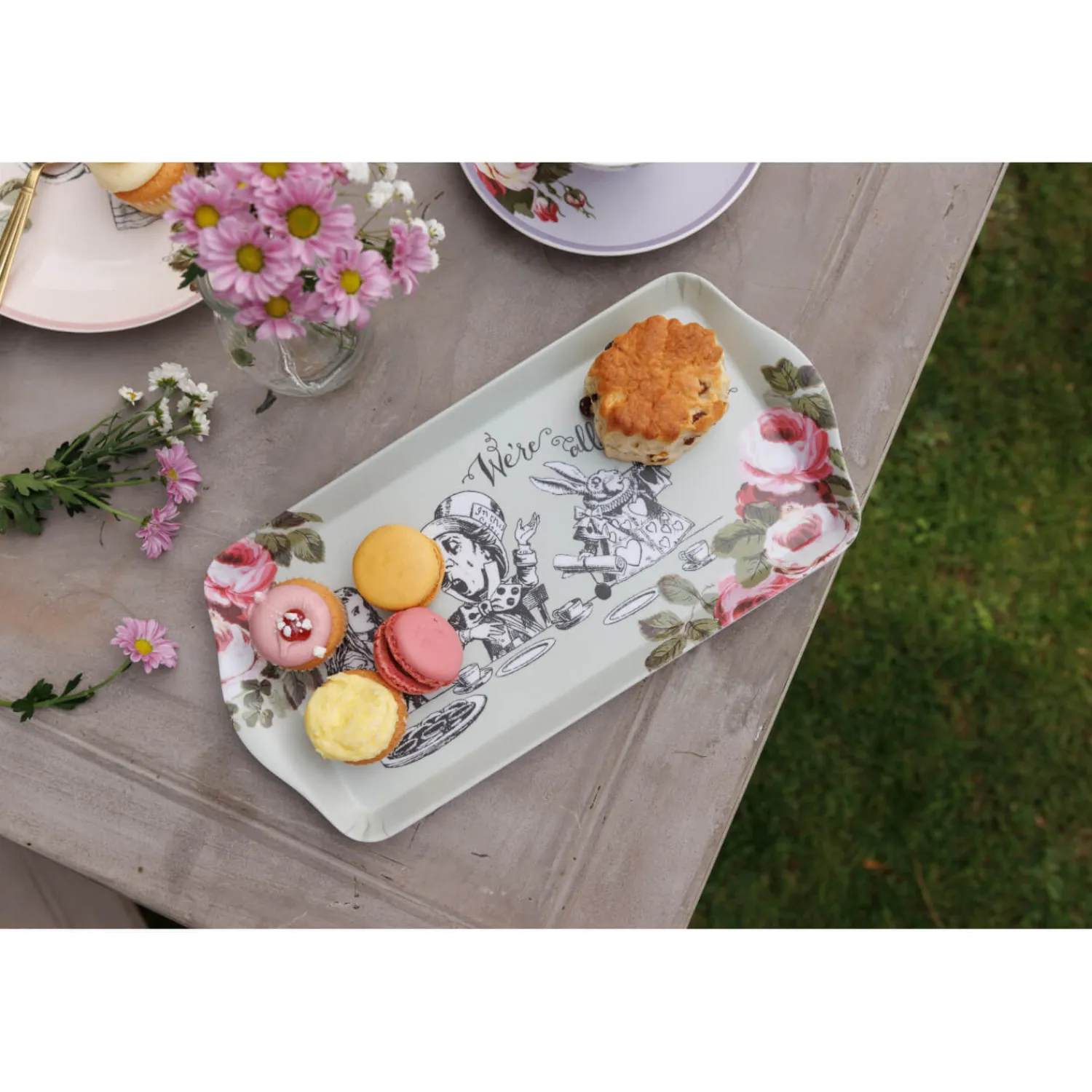 Alice in Wonderland Mikasa V&A Melamine Sandwich Tray