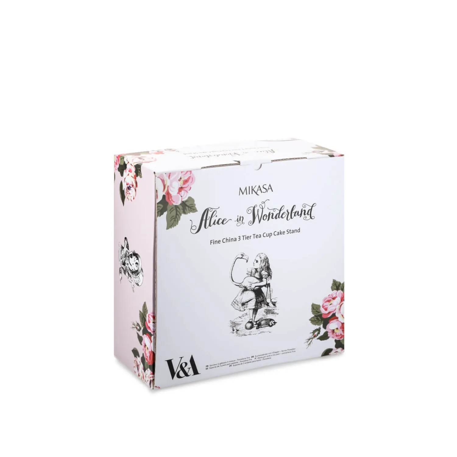 Alice in Wonderland Mikasa V&A Bone China 3-Tier Cake Stand