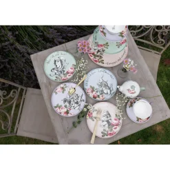 Alice in Wonderland Mikasa V&A Bone China Side Plates - Set Of 4