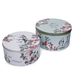 Alice in Wonderland Mikasa V&A Cake Tins - Set Of 2