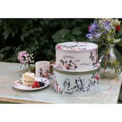 Alice in Wonderland Mikasa V&A Cake Tins - Set Of 2
